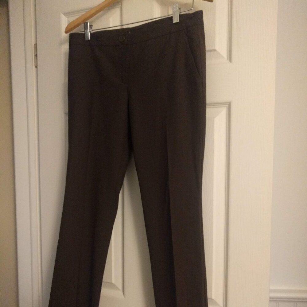 Theory fine gage wool blend pants